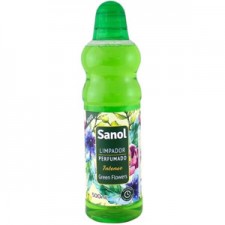 Limpador perfumado Green Flowers / Sanol 500ml